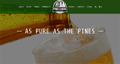 Desktop Screenshot of pinelandsbrewing.com